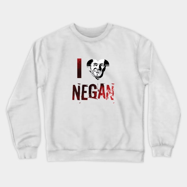 Negan The Walking Dead Crewneck Sweatshirt by jamaljdin